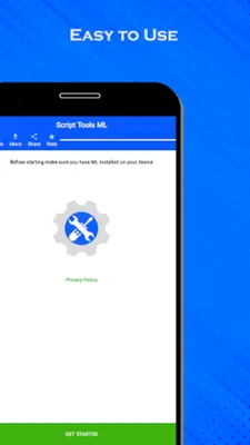 Script Tools ML android App screenshot 1